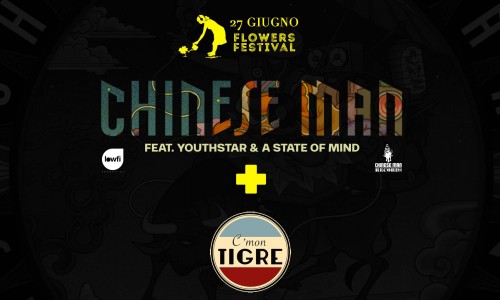 Chinese Man + C'mon Tigre al Flowers Festival di Collegno (To)